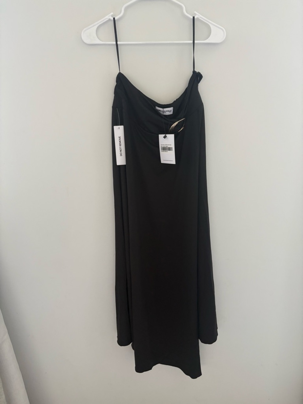 Princess Polly Nola Hardware Slit‎ Maxi Skirt Black - Picture 3 of 6